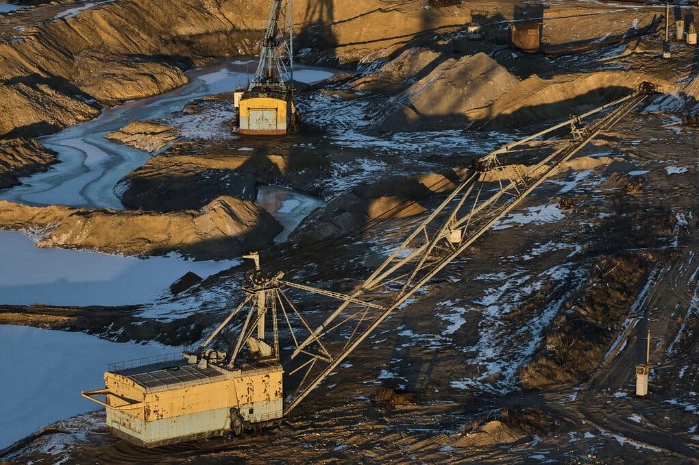 Hoạt động khai thác đất hiếm tại Zhytomyr, Ukraine (Ảnh: Getty).