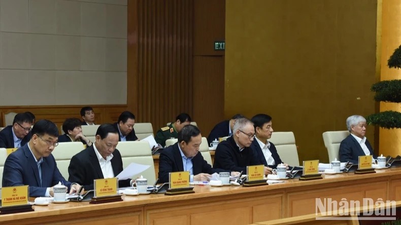 Tổng Bí thư Tô Lâm làm việc với Tiểu ban Kinh tế-Xã hội Đại hội XIV của Đảng