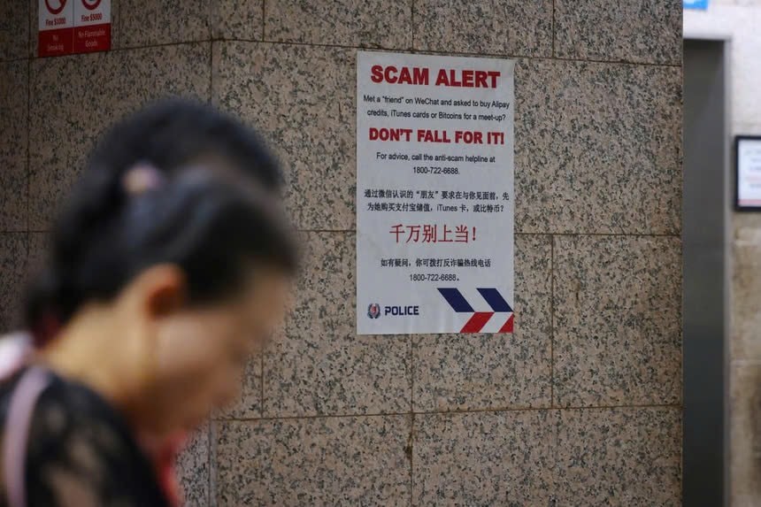 Singapore báo động về lừa đảo trực tuyến