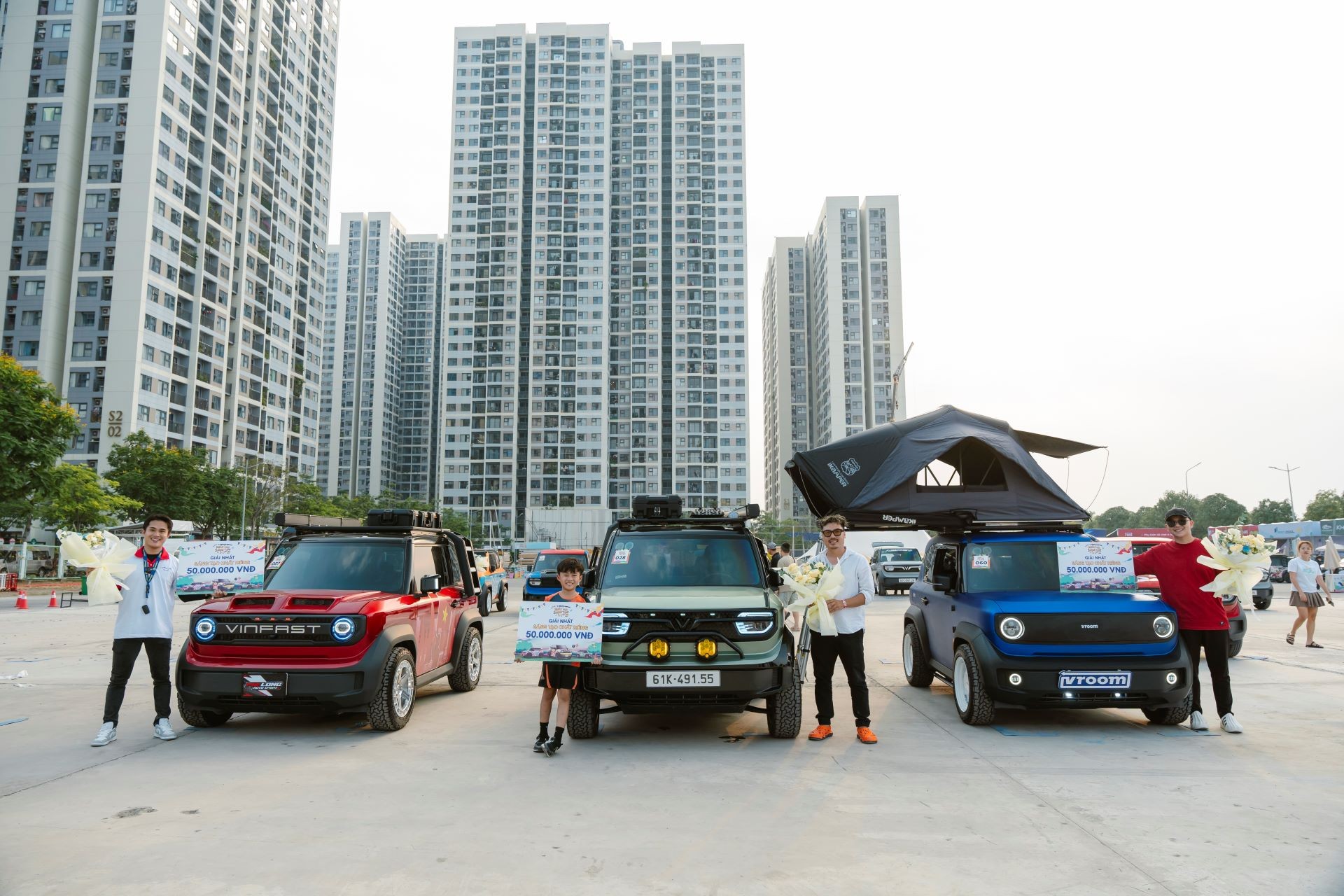 Những chiếc minicar VinFast đẹp “không thể rời mắt” giành giải tại ngày hội lớn của cộng đồng VF 3