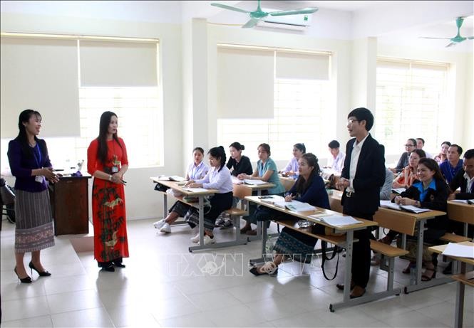 Tạo môi trường thuận lợi giúp lưu học sinh Lào yên tâm học tập