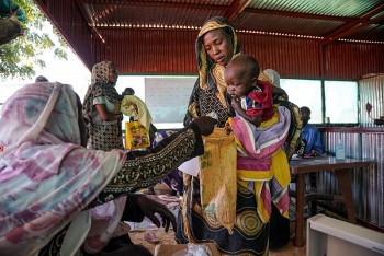 UNICEF báo động về 825.000 trẻ em đang mắc kẹt trong vòng xoáy xung đột ở Sudan
