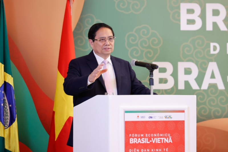 Thủ tướng: Hợp tác Việt Nam – Brazil không có giới hạn, không có cản trở