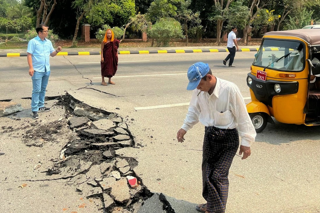 Cộng đồng quốc tế hướng về người dân Myanmar và Thái Lan sau động đất