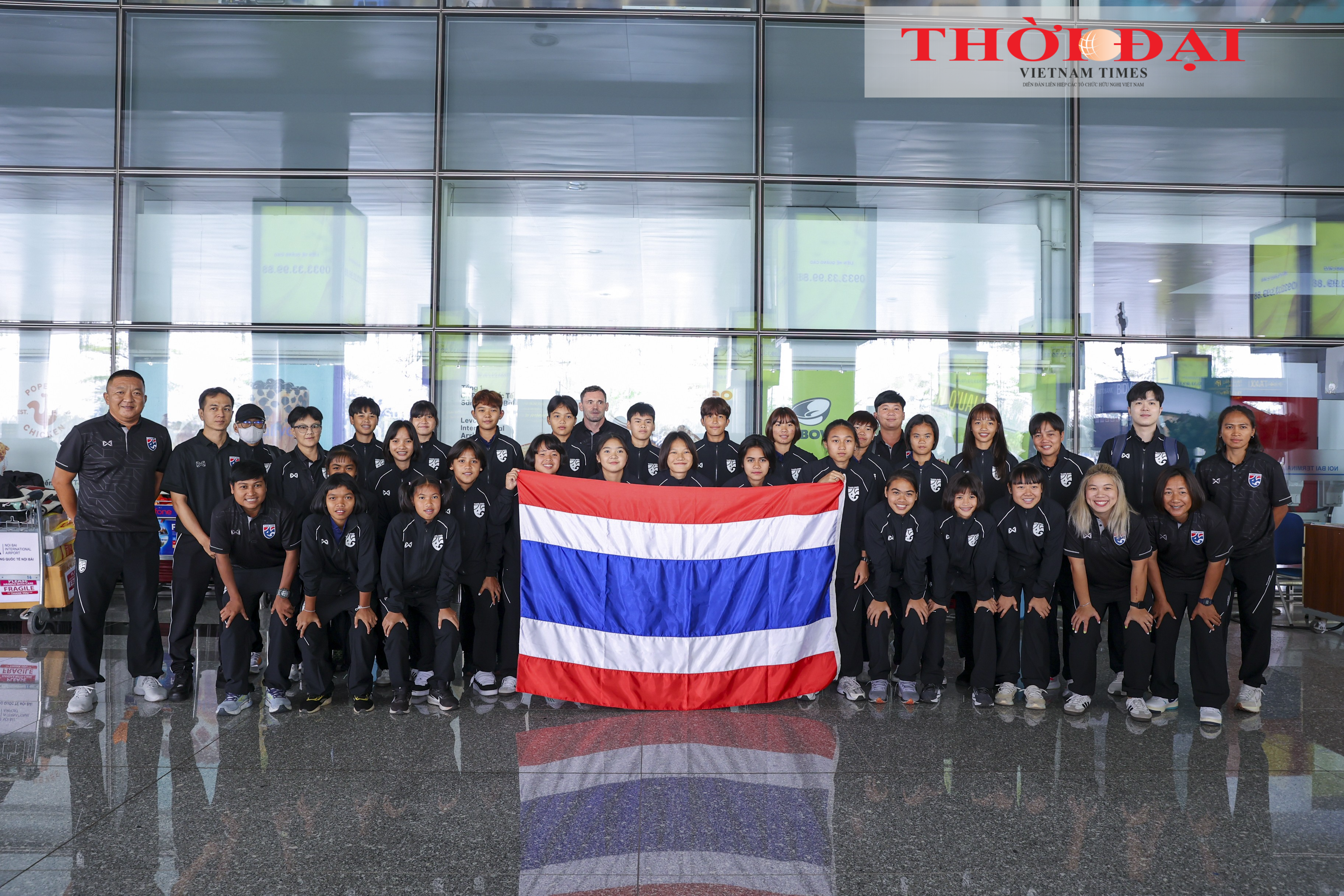 U17 nữ Thái Lan đến Việt Nam, sẵn sàng cho trận bóng đá giao hữu