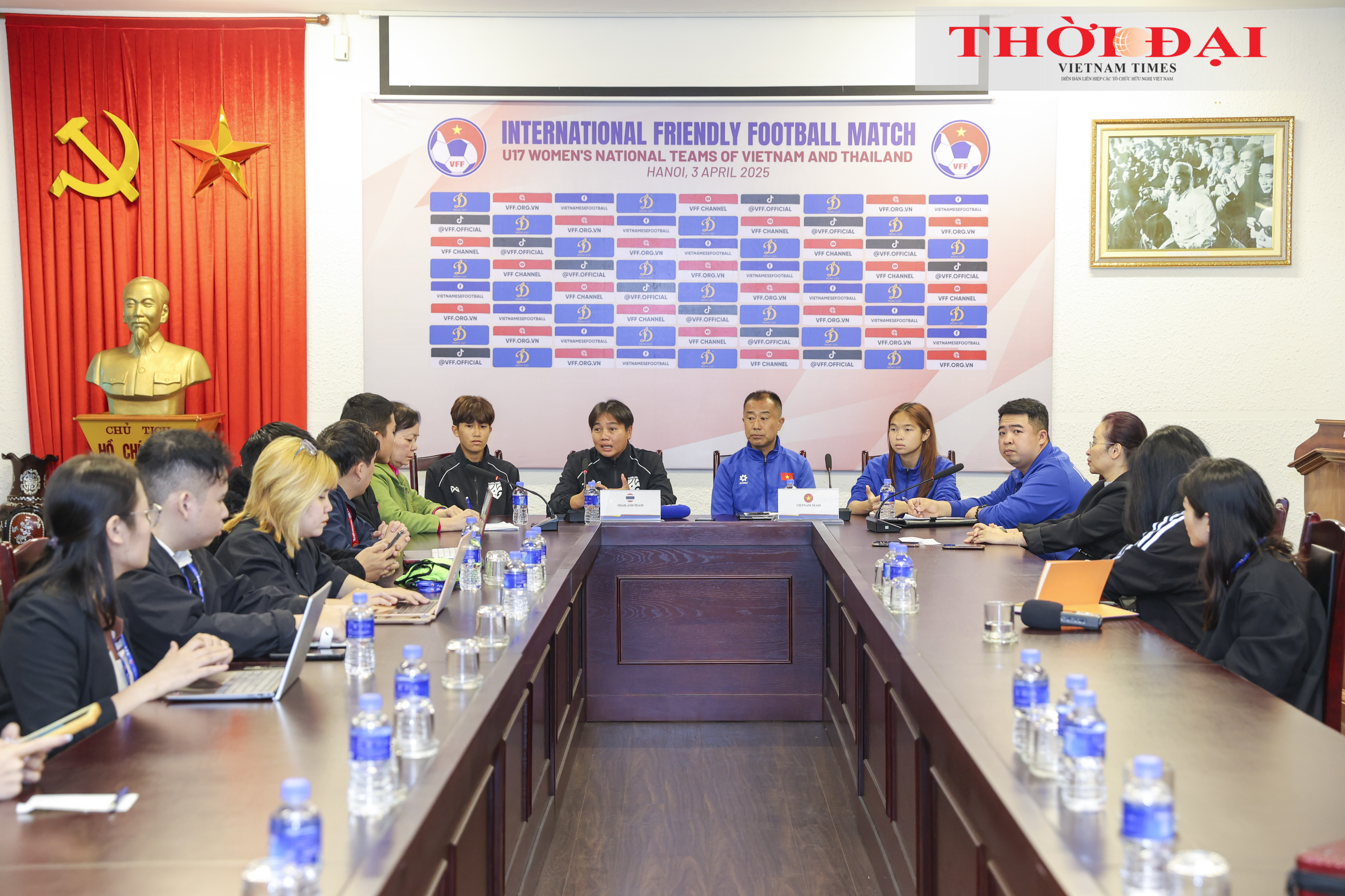 Giao hữu U17 nữ Việt Nam - Thái Lan: thắt chặt tình đoàn kết qua bóng đá