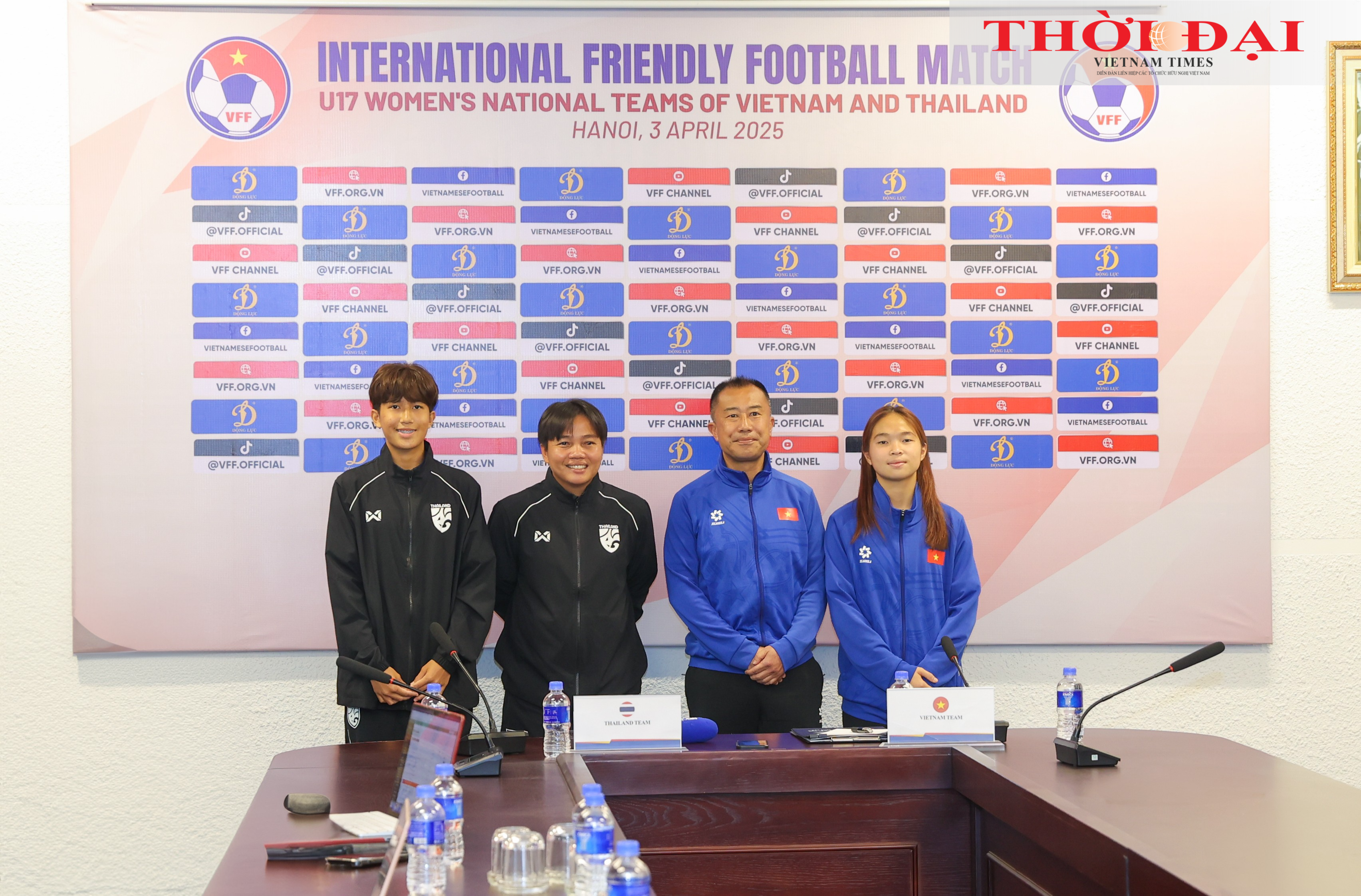 Giao hữu U17 nữ Việt Nam - Thái Lan: thắt chặt tình đoàn kết qua bóng đá