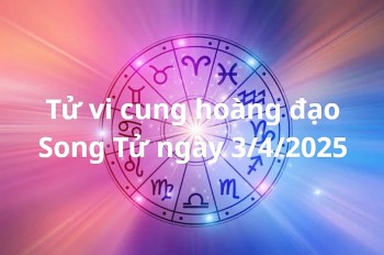 Tử vi cung hoàng đạo Song Tử hôm nay ngày 3/4/2025