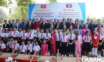 Đà Nẵng hỗ trợ xây dựng Trường Tiểu học và Trung học Hữu nghị tại Lào