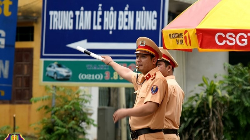 Giỗ tổ Hùng Vương 2025: Phương án phân luồng giao thông dịp Giỗ tổ tại Phú Thọ
