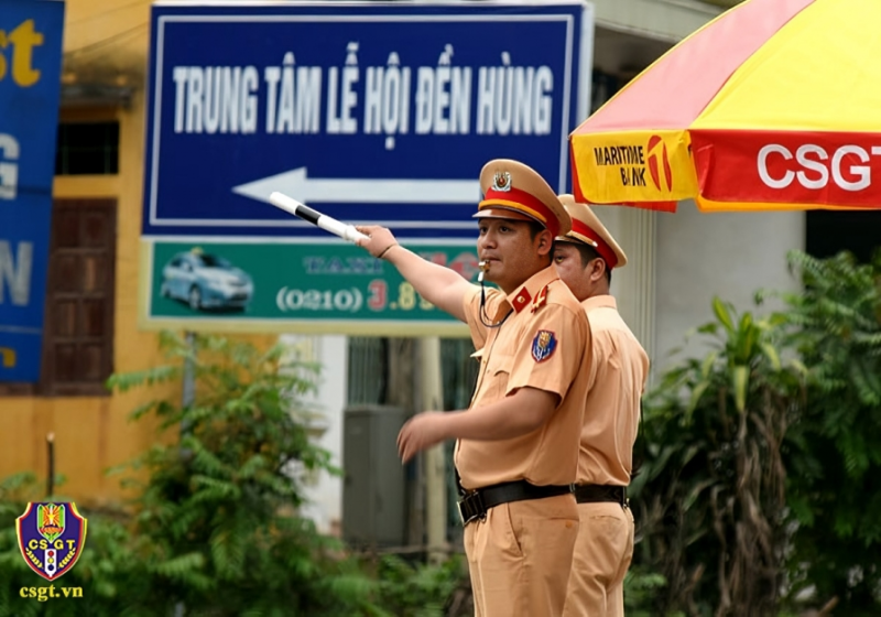 Giỗ tổ Hùng Vương 2025: Phương án phân luồng giao thông dịp Giỗ tổ tại Phú Thọ