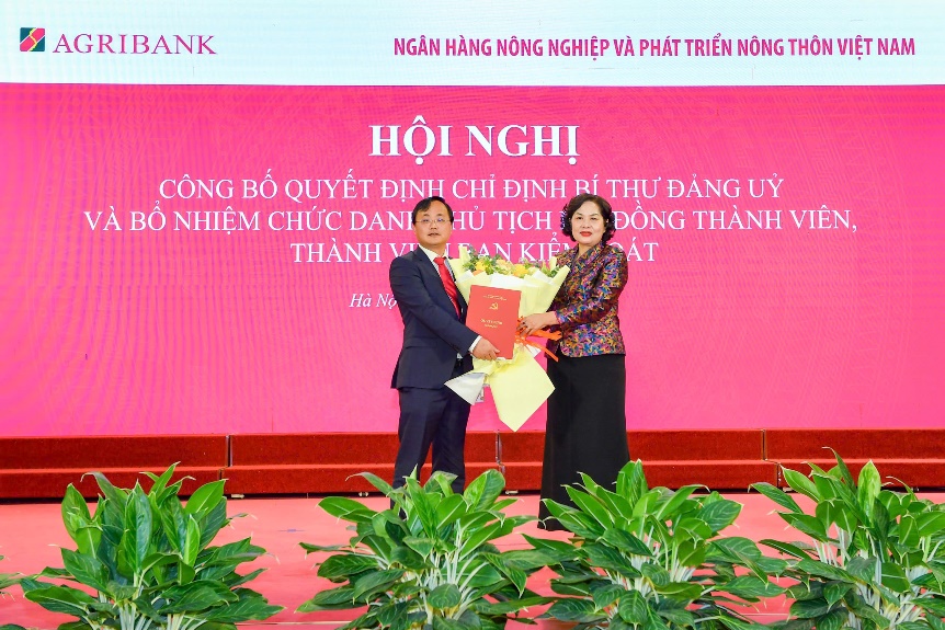 Ông Tô Huy Vũ làm Chủ tịch Hội đồng Thành viên Agribank