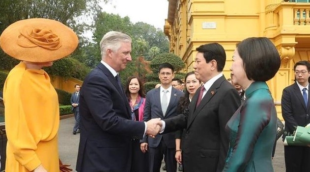 Nhà Vua và Hoàng hậu Bỉ kết thúc tốt đẹp thăm cấp Nhà nước đến Việt Nam