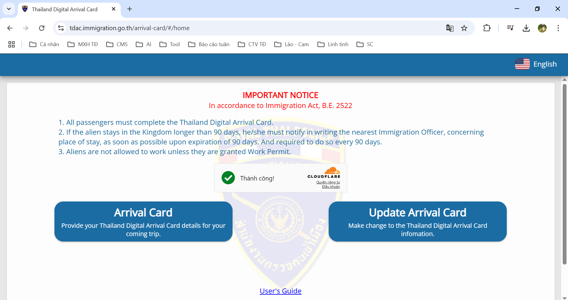Du khách Việt Nam bắt buộc khai báo online trước khi tới Thái Lan
