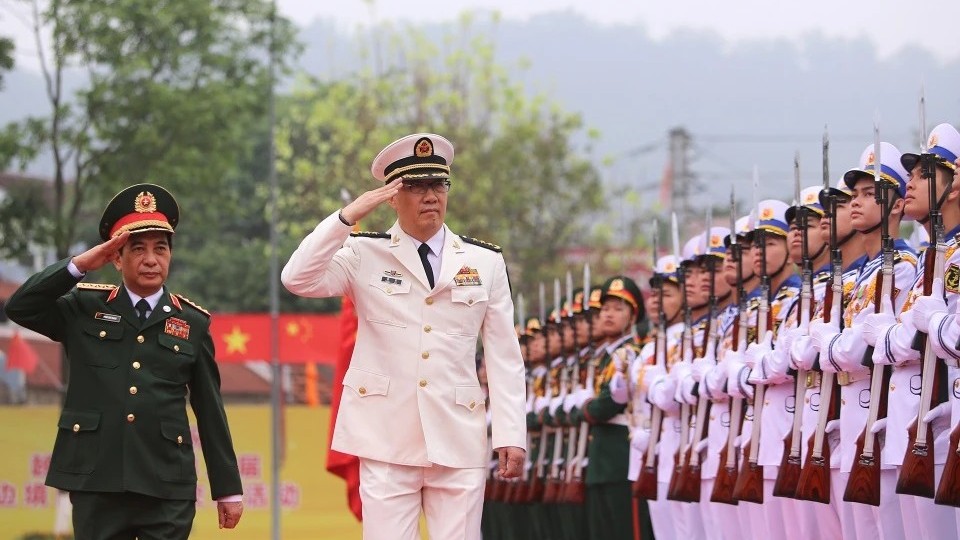 Giao lưu hữu nghị quốc phòng biên giới Việt Nam - Trung Quốc lần thứ 9 diễn ra từ ngày 16 - 17/4