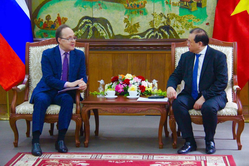 Nhiều hoạt động hợp tác văn hóa, du lịch Việt - Nga sẽ diễn ra trong năm 2025