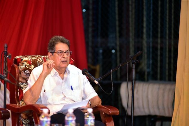 Nguyên Đại sứ Cuba tại Việt Nam Fredesmán Turró González. (Ảnh: TTXVN)