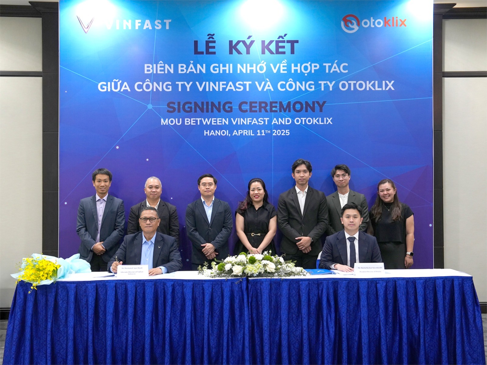 Hai bên sẽ tích cực thảo luận về các cơ hội hợp tác kinh doanh, chia sẻ thông tin và hoạt động tiếp thị liên quan đến dịch vụ hậu mãi đối với xe điện tại Đông Nam Á 