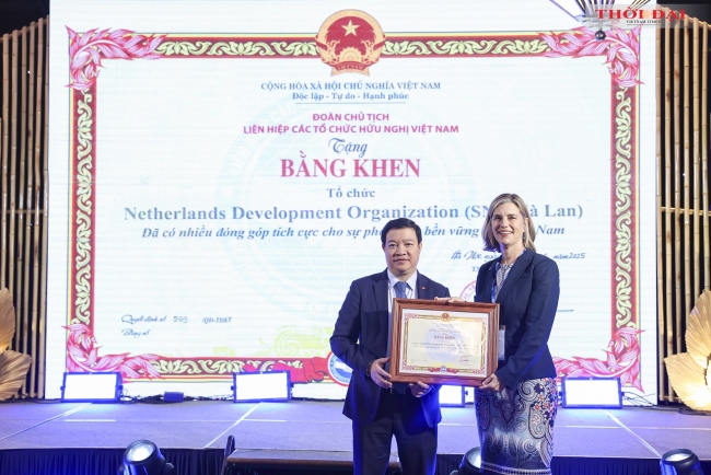 SNV: Đại sứ cho quan hệ nhân dân Việt Nam - Hà Lan