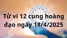 Tử vi 12 cung hoàng đạo hôm nay ngày 18/4/2025: Song Tử chú ý lời nói