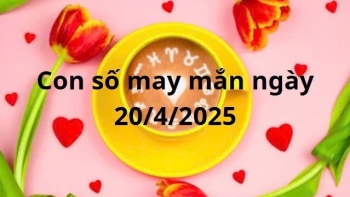 Con số may mắn của 12 cung hoàng đạo hôm nay ngày 20/4/2025