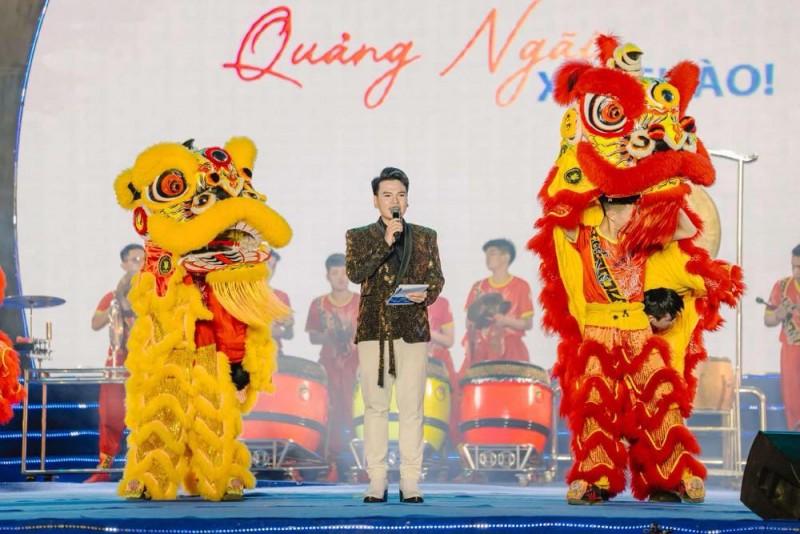 MC Phạm Trường Giang và dấu ấn tại tuần lễ Du lịch Quảng Ngãi năm 2025
