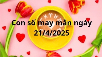 Con số may mắn của 12 cung hoàng đạo hôm nay ngày 21/4/2025