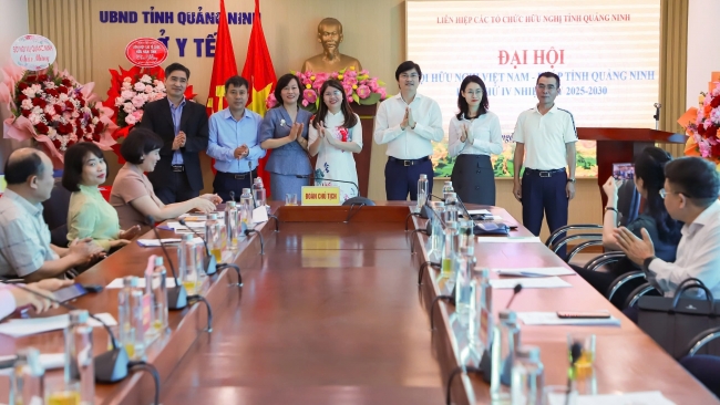 Ông Nguyễn Trọng Diện giữ chức Chủ tịch Hội hữu nghị Việt Nam - Pháp tỉnh Quảng Ninh nhiệm kỳ 2025-2030