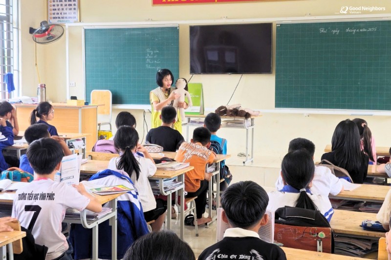 GNI hỗ trợ nâng cao năng lực tự bảo vệ cho học sinh tỉnh Thanh Hóa