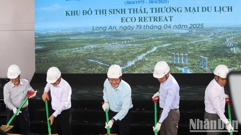 Long An khởi công và khánh thành 5 dự án động lực phát triển kinh tế-xã hội