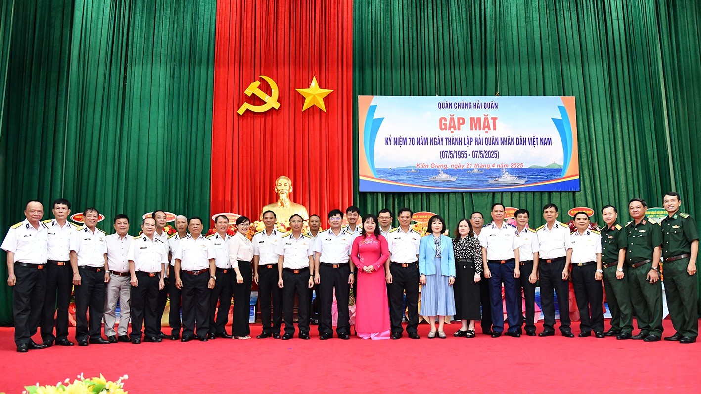 Quân chủng Hải quân kỷ niệm 70 năm Ngày thành lập Hải quân nhân dân Việt Nam