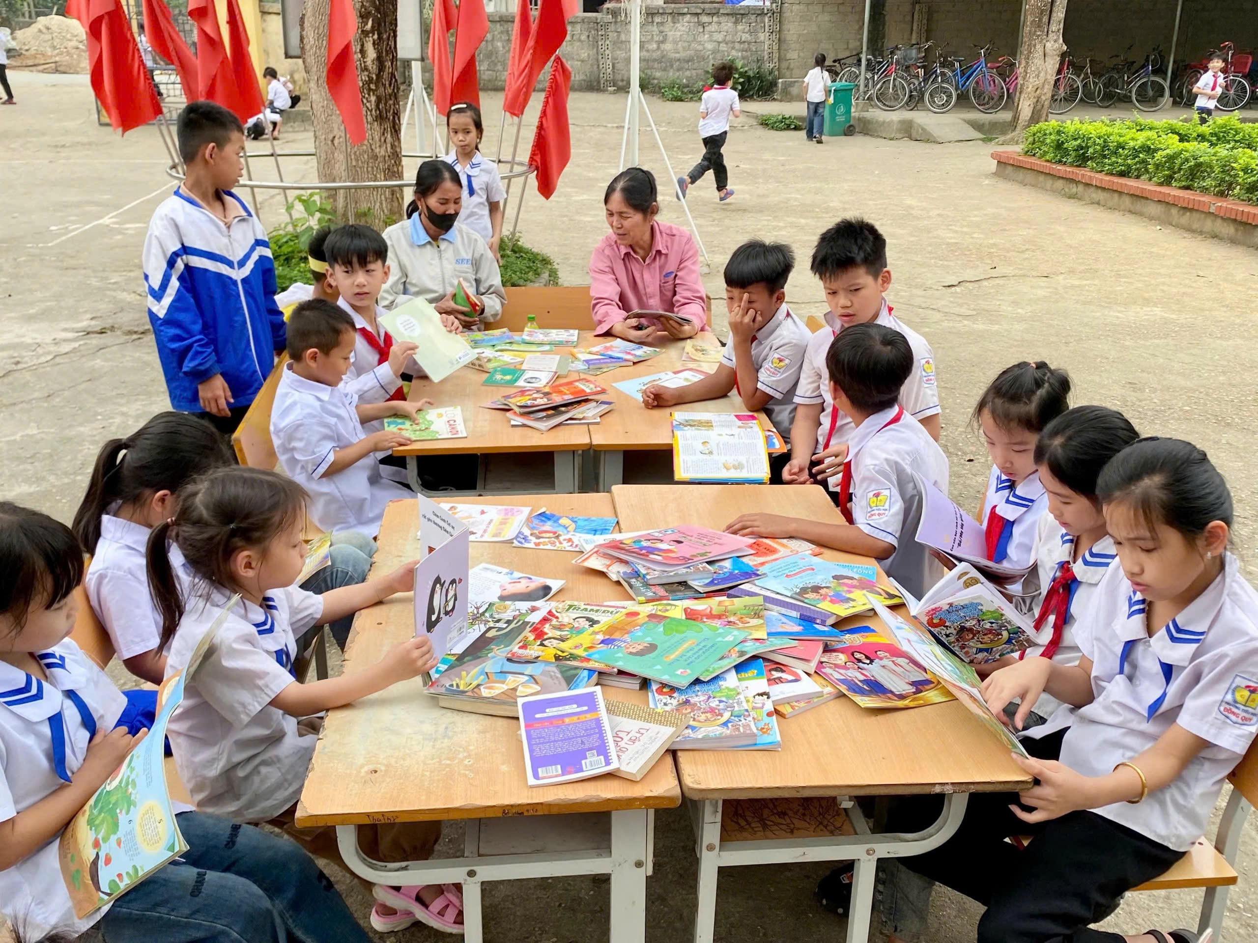 GNI góp phần lan tỏa văn hóa đọc đến các em học sinh