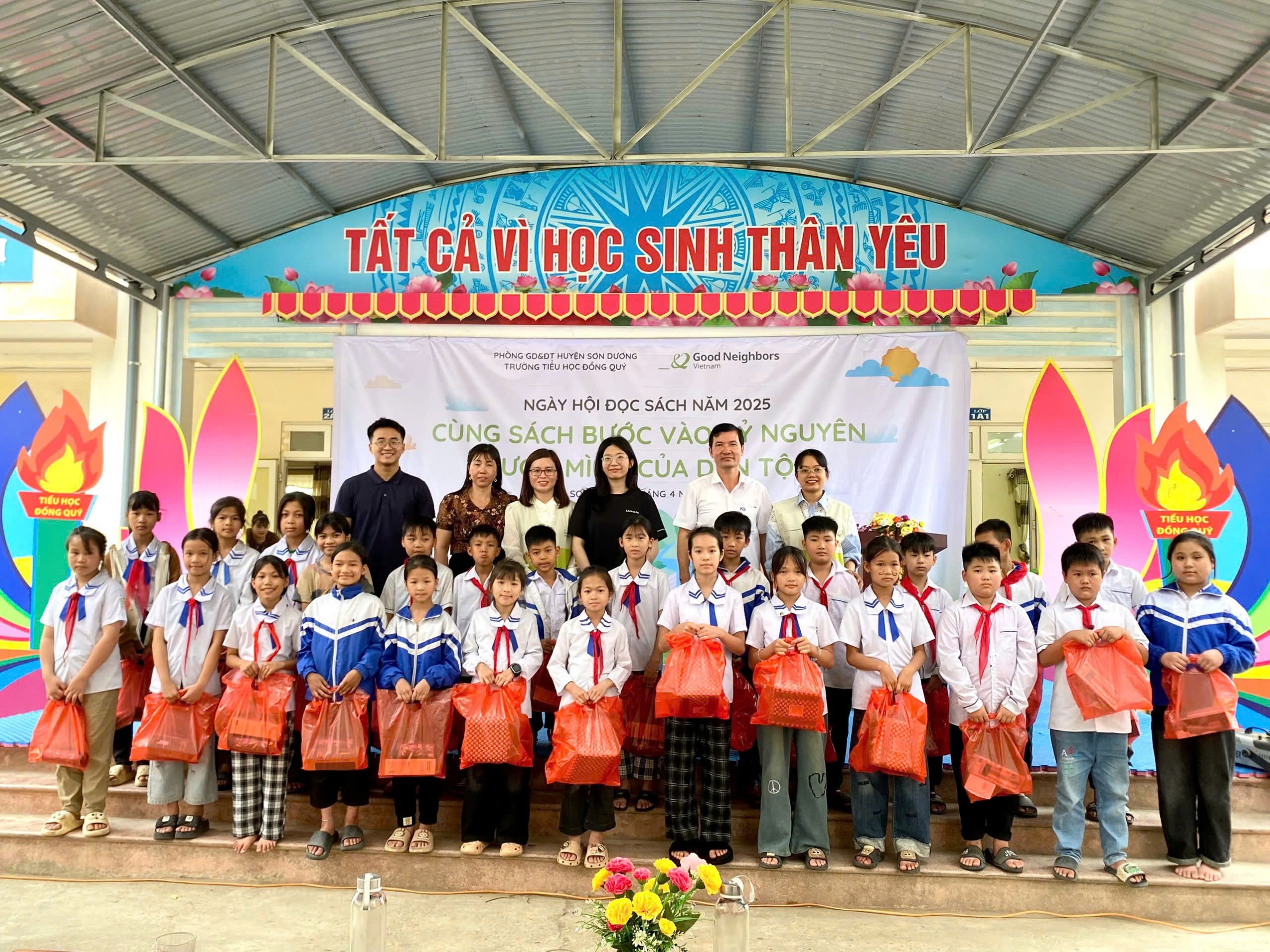 GNI góp phần lan tỏa văn hóa đọc đến các em học sinh