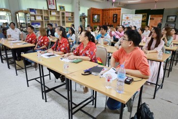 Học viên Thái Lan, Lào tham gia khóa học tiếng Việt cơ bản