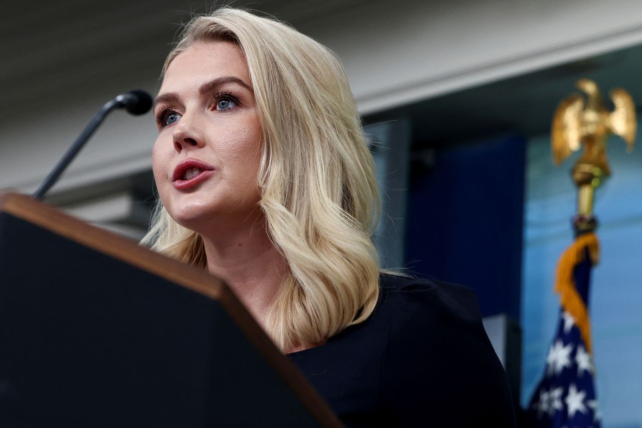 Thư ký báo chí Nhà Trắng Karoline Leavitt. (Ảnh: Reuters)