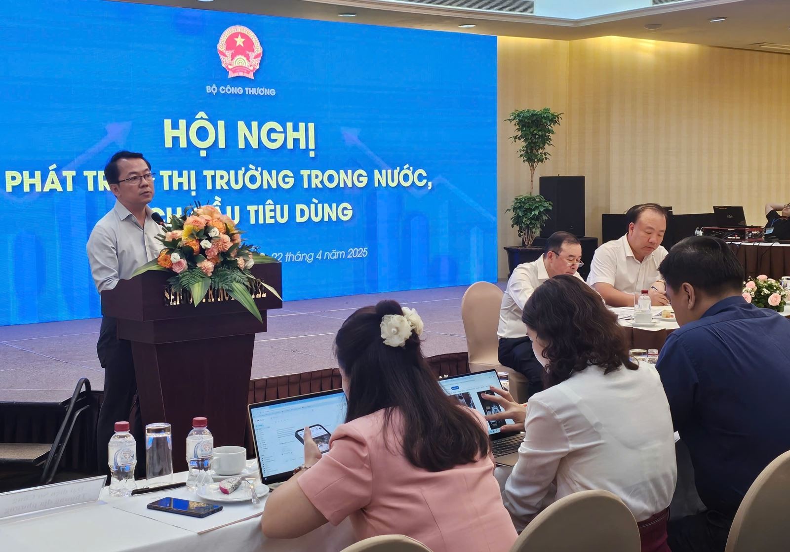 ông Nguyễn Anh Đức, Chủ tịch Hiệp hội Bán lẻ Việt Nam. (Ảnh: Báo Tin tức)