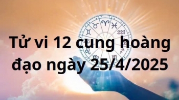 Tử vi 12 cung hoàng đạo hôm nay ngày 25/4/2025: Kim Ngưu tình cảm thuận lợi