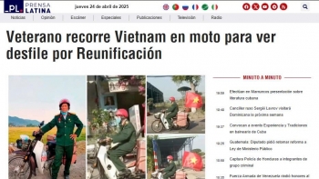 hang thong tan prensa latina ke chuyen nguoi linh viet vuot 1200km tro lai chien truong xua