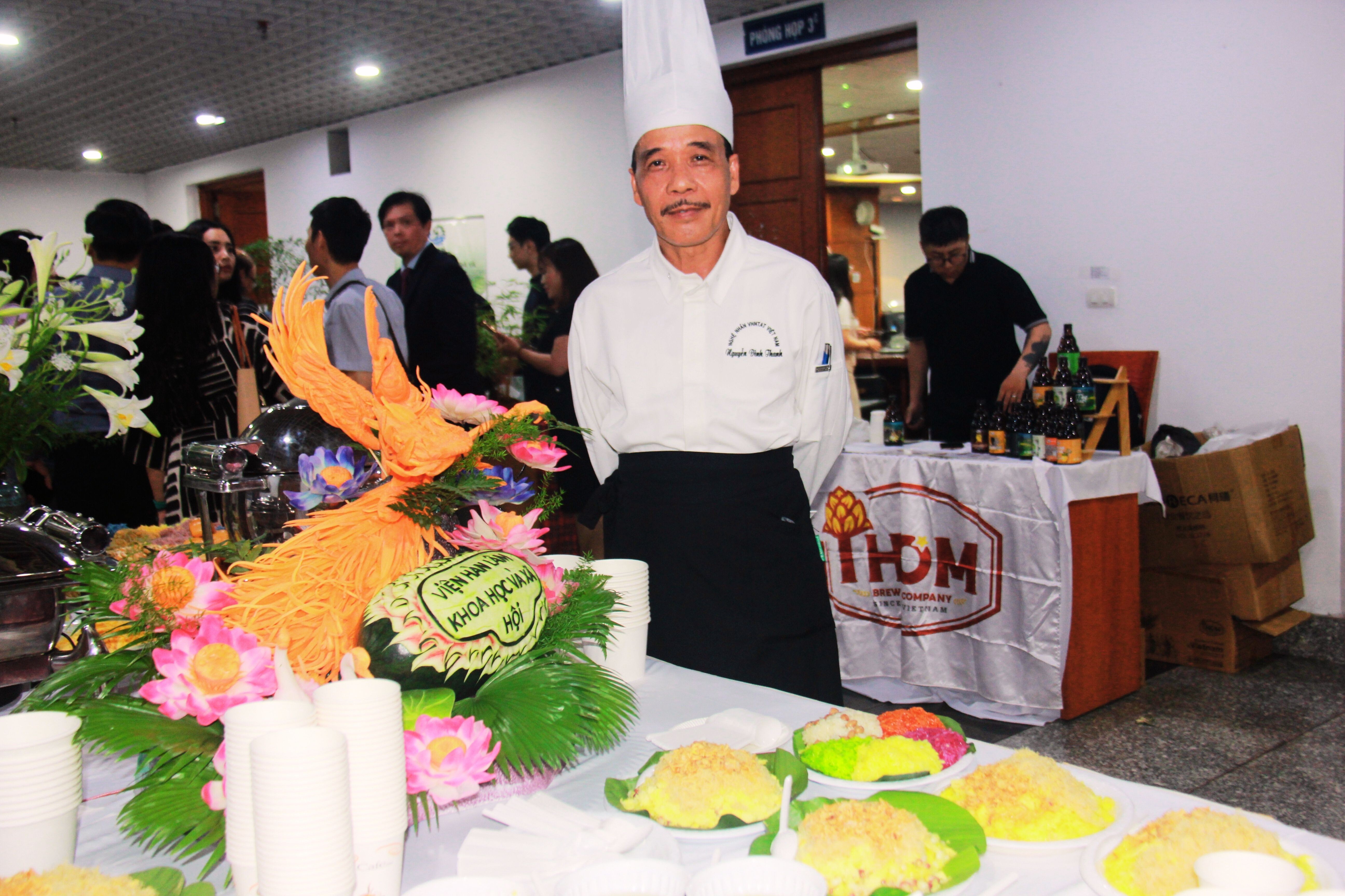 Nghệ nhân văn hóa nghệ thuật ẩm thực Nguyễn Đình Thanh