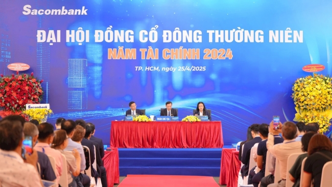ĐHĐCĐ Sacombank: Không mua lại SBS, đã thu hồi hơn 25,6 nghìn tỷ nợ nhóm ông Trầm Bê