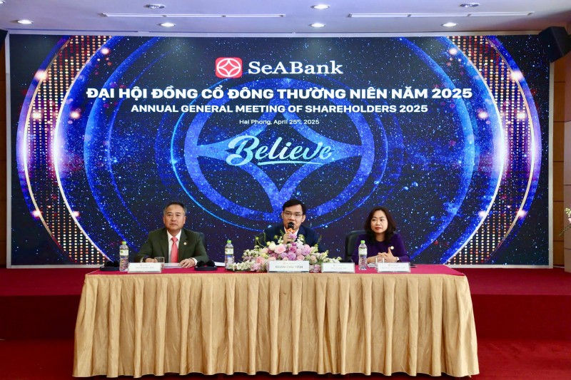 SeABank tổ chức thành công Đại hội Đồng cổ đông thường niên 2025