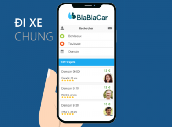 ứng dụng du lịch Pháp