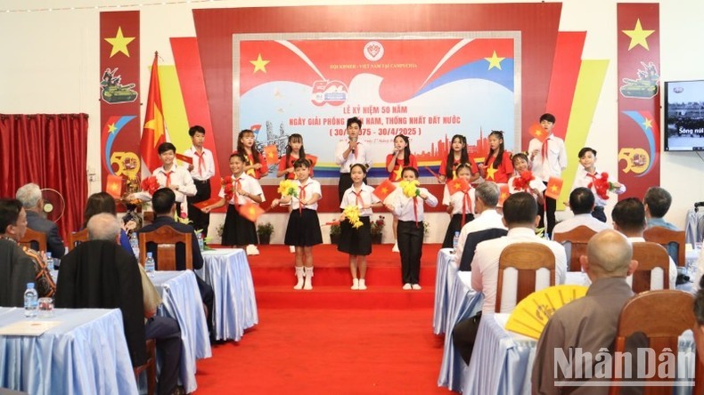 Long trọng kỷ niệm 50 năm Ngày Giải phóng miền nam, thống nhất đất nước tại Phnom Penh, Campuchia