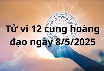 Tử vi 12 cung hoàng đạo hôm nay ngày 8/5/2025: Song Tử có thể đạt được thành tích cao