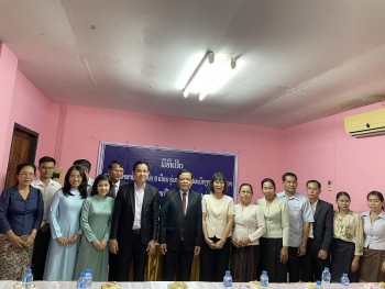 Khai giảng lớp tiếng Lào dành cho học viên từ các tỉnh, thành Việt Nam