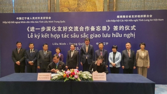 Long An (Việt Nam) - Liêu Ninh (Trung Quốc) thúc đẩy kết nối kinh tế và giao lưu nhân dân