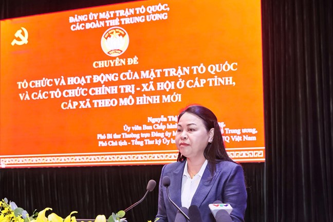 Từ 1/7: MTTQ và các tổ chức chính trị-xã hội hoạt động theo mô hình mới, các Hội quần chúng sẽ tiếp tục sắp xếp theo hướng dẫn