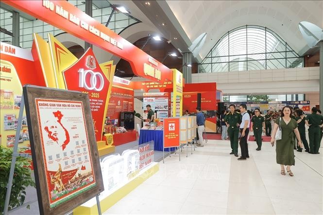 130 gian trưng bày đặc sắc tại Hội báo toàn quốc năm 2025 130 gian trưng bày đặc sắc tại Hội báo toàn quốc năm 2025