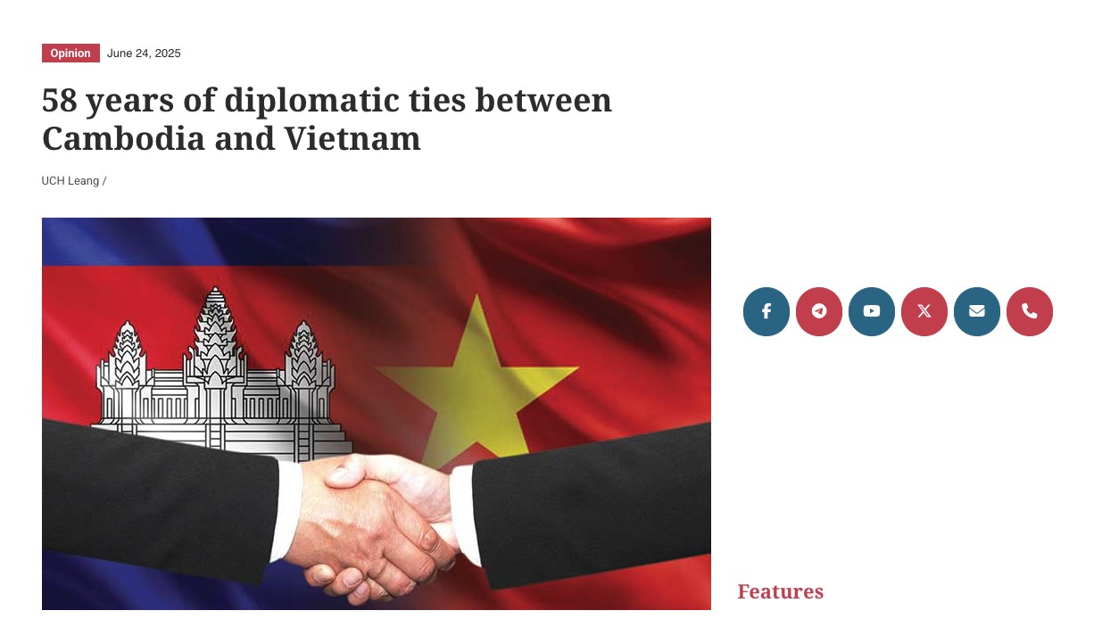 Việt Nam - Campuchia: 58 năm vun đắp quan hệ hữu nghị truyền thống, hợp tác toàn diện