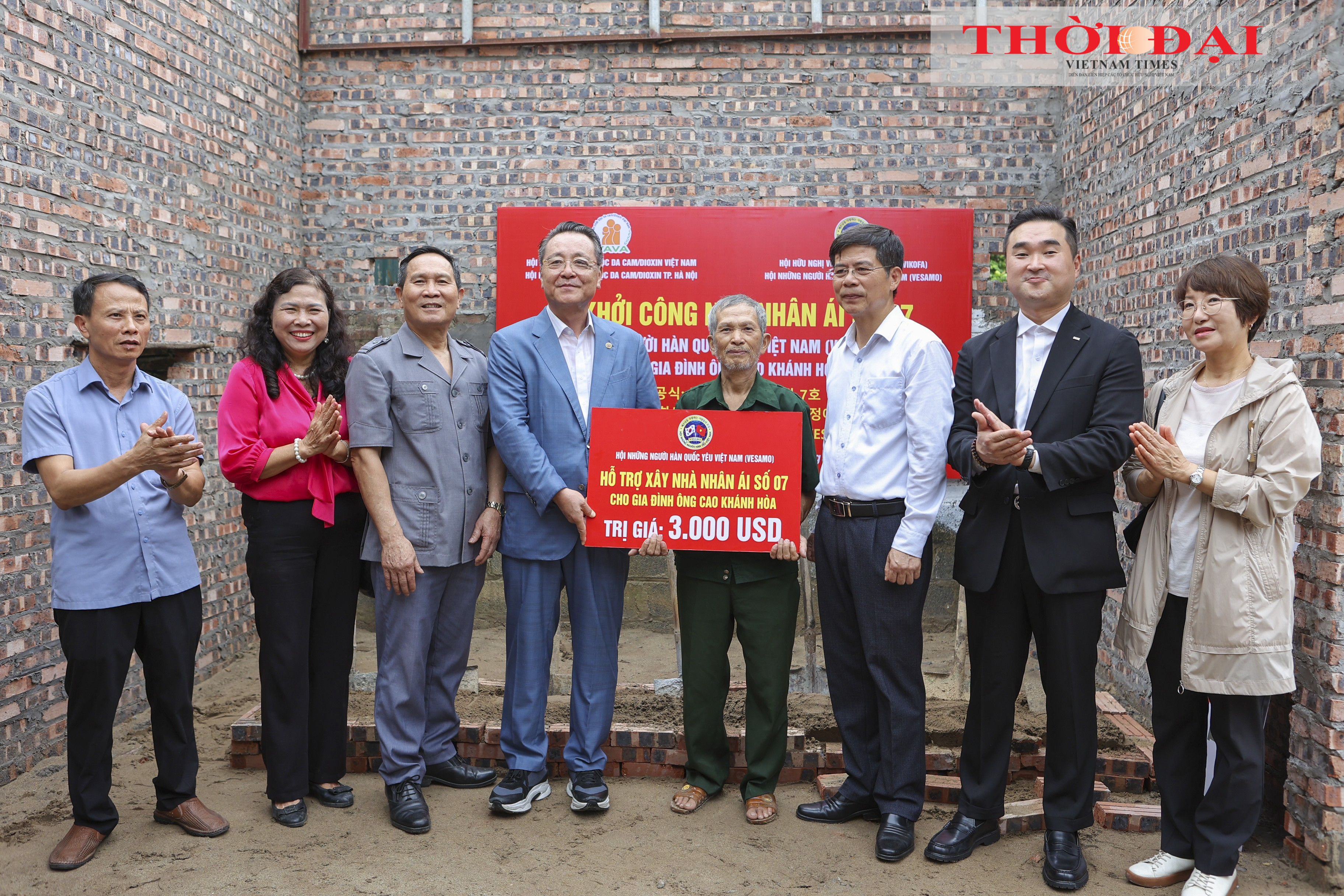 VESAMO khởi công Nhà Nhân ái, hỗ trợ sinh kế cho nạn nhân da cam tại Hà Nội